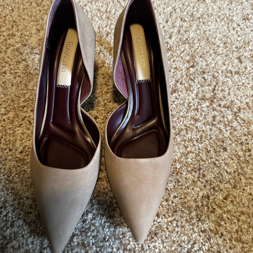Franco Sarto Taupe Heels